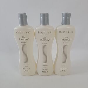 Lot of 3 BioSilk Silk Therapy Shampoo 12 oz